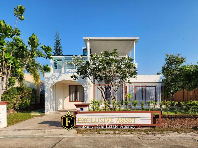 รูป ขายบ้านพักตากอากาศ แปลงริม โครงการ คาซ่า ซีไซด์ ชะอำ 80.3 ตร.ว. สไตล์ มินิมอล เมดิเตอร์เรเนียน แต่งครบ มีดาดฟ้าสำหรับปาร์ตี้ พร้อมเข้าอยู่ - รูปที่ 1/26