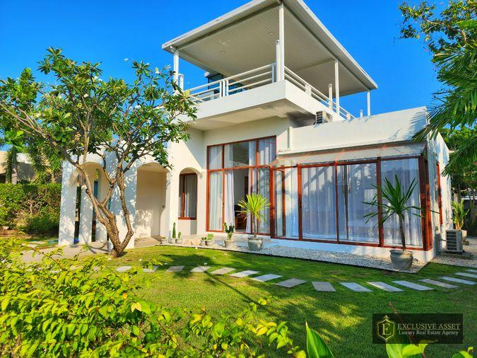 รูป ขายบ้านพักตากอากาศ แปลงริม โครงการ คาซ่า ซีไซด์ ชะอำ 80.3 ตร.ว. สไตล์ มินิมอล เมดิเตอร์เรเนียน แต่งครบ มีดาดฟ้าสำหรับปาร์ตี้ พร้อมเข้าอยู่ - รูปที่ 2/26