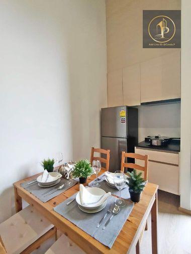 picture 🎀#PT2405_113 🎀💥Urgent💥 Available February 1st, 2026. Click quickly before it's gone‼️ For Rent 35k.🔥🔥 Noble Revolve Ratchada 2 Condo - 10/24