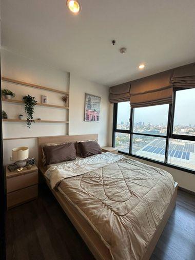 รูป P-43355 — ขายไม่มีผู้เช่า 2.85 ล้านบาท คอนโด The Base Park East Sukhumvit 77 1 ห้องนอน วิวเมือง ใกล้ BTS พระโขนง 085-592-2897 Line: @easythaihome - รูปที่ 1/5