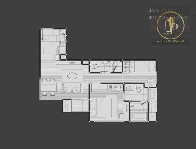 picture 🎀#MT2302_174 🎀 💥Urgent💥 Available February 1st, 2026. Click quickly before it's gone‼️ For Rent 50k.🔥🔥 H Condo Sukhumvit 43 - 8/12