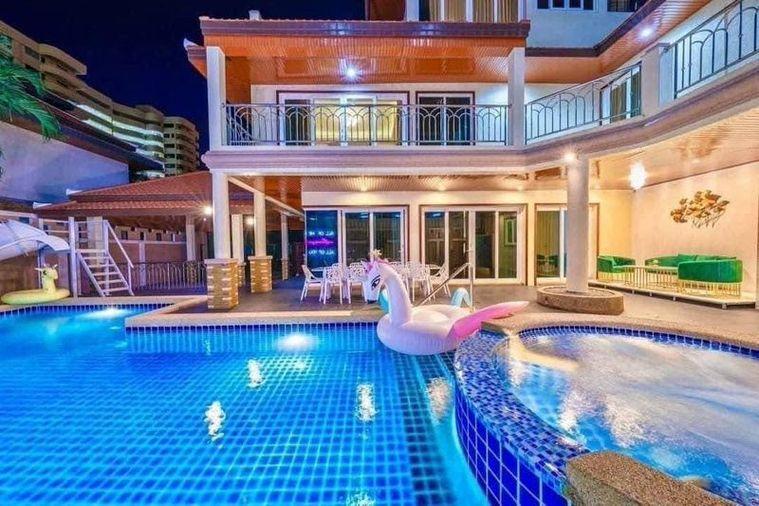 รูป ขายบ้านหรูหลังใหญ่ ติดทะเลจอมเทียน พัทยา บางละมุง ชลบุรี  - รูปที่ 2/20