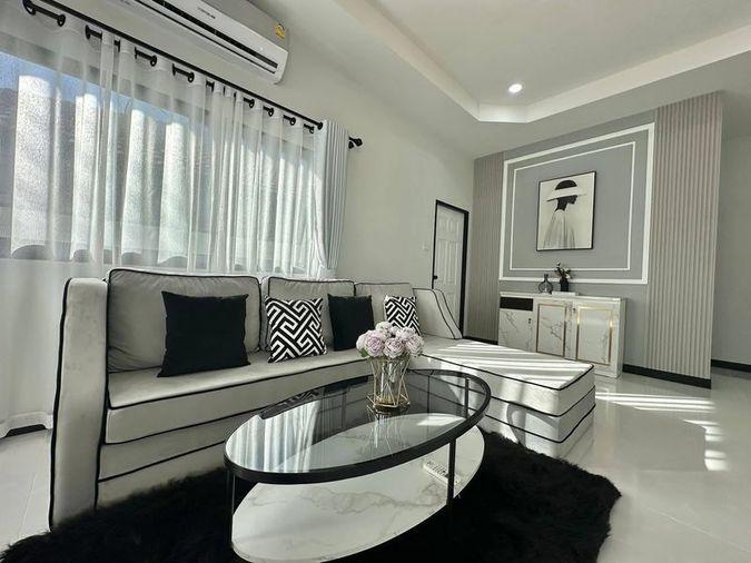 รูป ขายบ้านแฝดพัทยา หมู่บ้านรวิพร ซิตี้โฮม หนองปรือ บางละมุง ชลบุรี  - รูปที่ 2/16