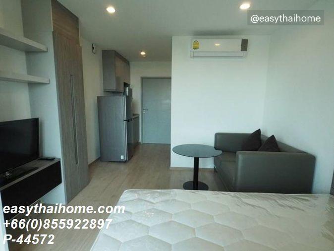picture P-44572 City View! IDEO Wutthakat Studio 9,500 THB/Month Near BTS Wutthakat Line Id @easythaihome 085-592-2897 - 9/9