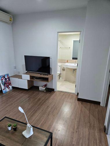 รูป (เตียง6ฟุต)ให้เช่าCentric Tiwanon - 1นอน 1น้ำ 35ตรม. ชั้น7 ตึกB - Line:@hac55 - รูปที่ 13/18