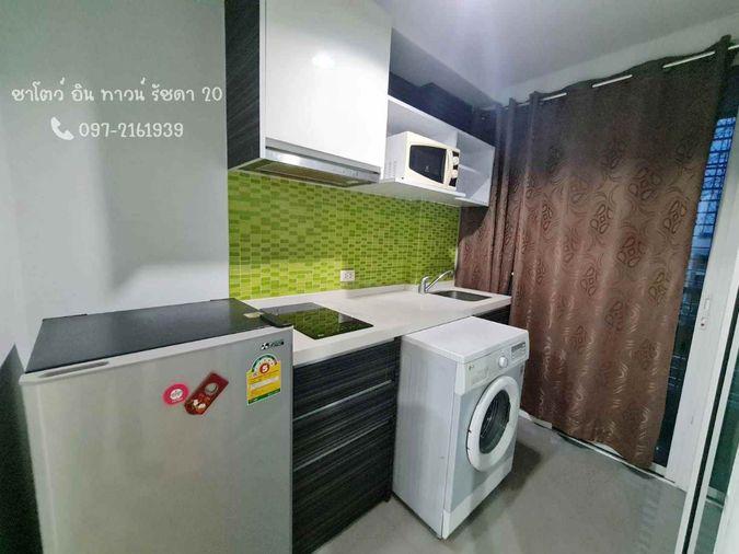 รูป ให้เช่าคอนโด ชาโตว์ อินทาวน์ รัชดา 20 พร้อมอยู่ ใกล้ MRTสุทธิสาร 📞097-2161939 - รูปที่ 4/8