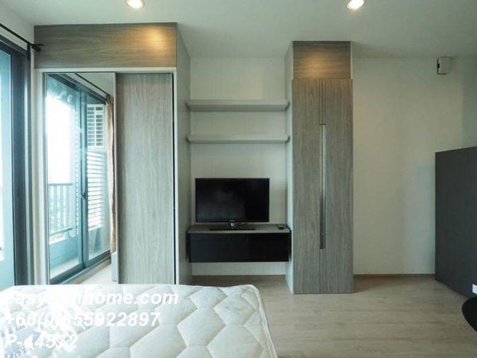 picture P-44572 City View! IDEO Wutthakat Studio 9,500 THB/Month Near BTS Wutthakat Line Id @easythaihome 085-592-2897 - 3/9