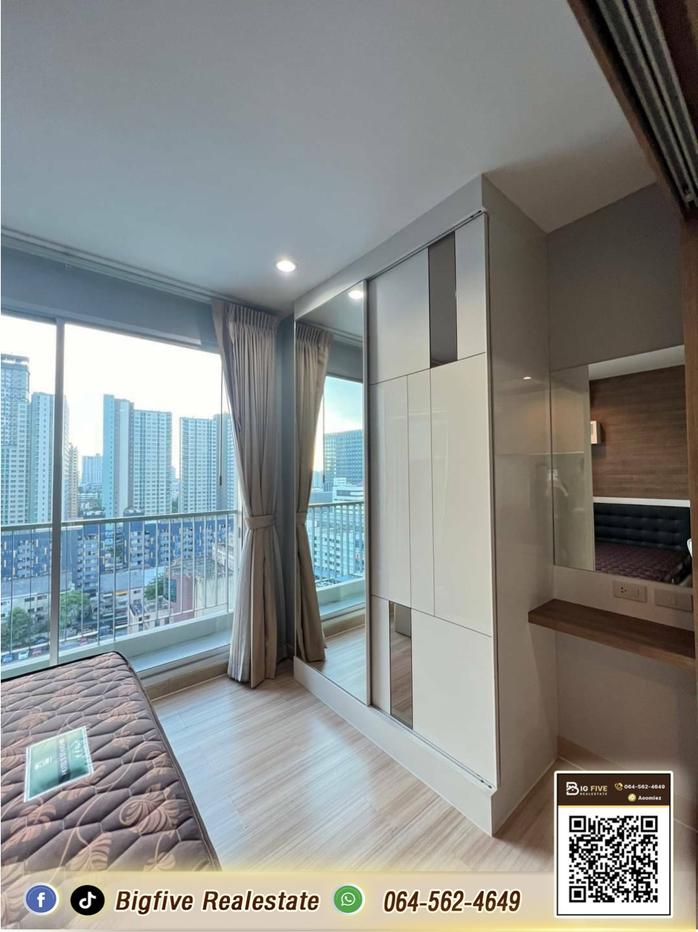 รูป A69-004  ให้เช่าคอนโด THE HOTEL SERVICE เฟอร์นิเจอร์และเครื่องใช้ไฟฟ้าใกล้ MRT บางกระสอใกล้และสถานีบางกระสอ✨ - รูปที่ 5/11