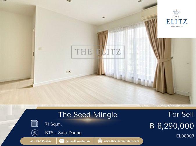 รูป ✨เสน่ห์สวนพลูที่ใครก็หลงรัก! ขายคอนโด The Seed Mingle เดินหาของกินง่าย ใกล้แหล่งไลฟ์สไตล์ แต่เป็นส่วนตัวสุดๆ ❤️ - รูปที่ 1/12