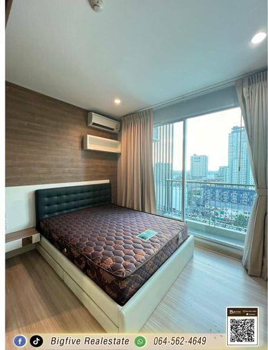 รูป A69-004  ให้เช่าคอนโด THE HOTEL SERVICE เฟอร์นิเจอร์และเครื่องใช้ไฟฟ้าใกล้ MRT บางกระสอใกล้และสถานีบางกระสอ✨ - รูปที่ 1/11
