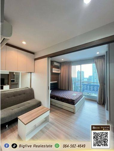 รูป A69-004  ให้เช่าคอนโด THE HOTEL SERVICE เฟอร์นิเจอร์และเครื่องใช้ไฟฟ้าใกล้ MRT บางกระสอใกล้และสถานีบางกระสอ✨ - รูปที่ 2/11