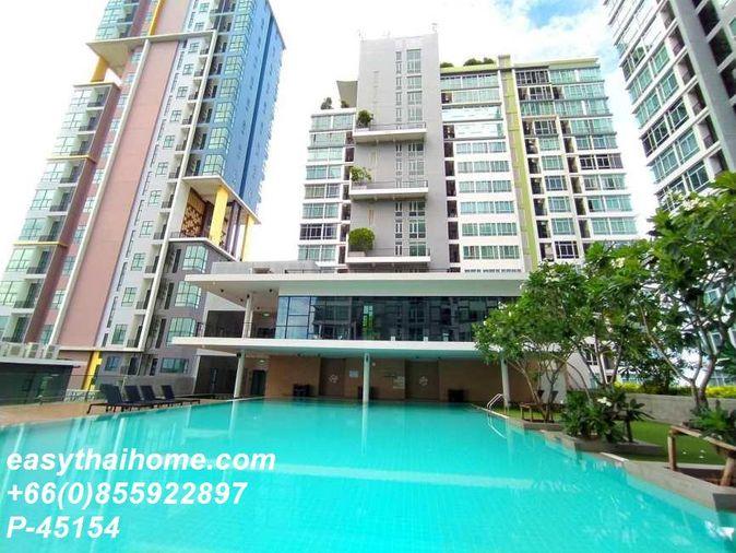 รูป P-45154 วิวเมืองสวย! The Sky Sukhumvit 1 ห้องนอน ใกล้ BTS อุดมสุข เริ่ม 12,000 บาท Line Id: @easythaihome 085-592-2897 - รูปที่ 6/8