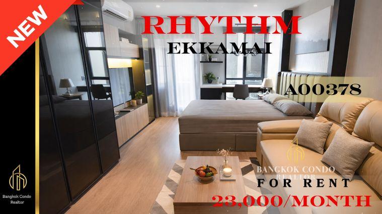 picture 🍀🍀🍀 Exclusive Unit for Rent 🌹🌹 📌 Rhythm Ekkamai 🌸 (Line: @rent2022) ✨ Ready to move in | Property Code: A00378 - 1/15