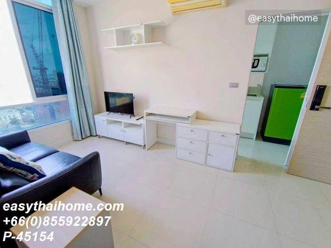 รูป P-45154 วิวเมืองสวย! The Sky Sukhumvit 1 ห้องนอน ใกล้ BTS อุดมสุข เริ่ม 12,000 บาท Line Id: @easythaihome 085-592-2897 - รูปที่ 3/8