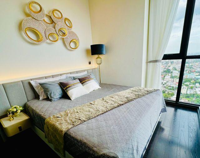 picture P-40039 Stunning Thonglor City View! Luxurious 2-Bedroom @ Park Origin Thonglor - 58,000 THB Line Id: @easythaihome 085-592-2897 - 1/11