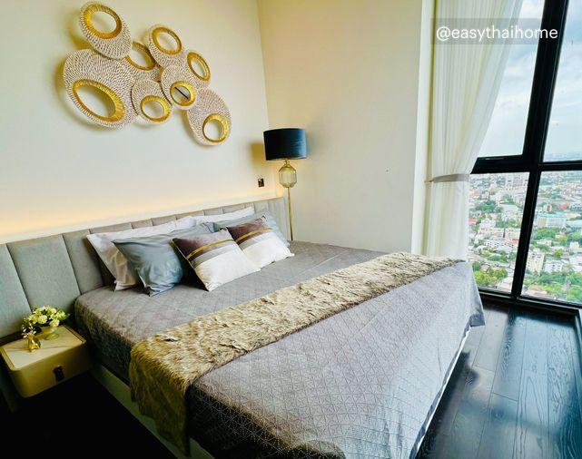 picture P-40039 Stunning Thonglor City View! Luxurious 2-Bedroom @ Park Origin Thonglor - 58,000 THB Line Id: @easythaihome 085-592-2897 - 1/11