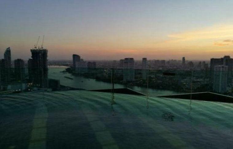 รูป ให้เช่า ริธึ่ม สาทร เลขที่ 141/775 (ทิศตะวันออก) (BTS สะพานตากสิน) - รูปที่ 8/8
