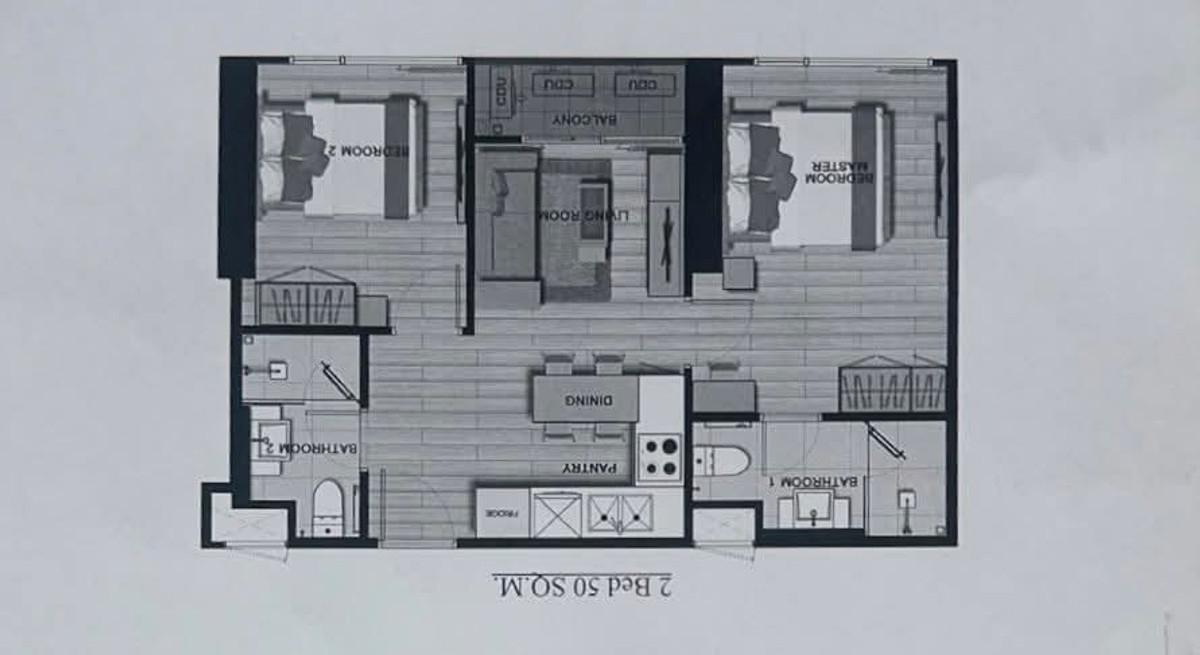 รูป 🏢 ขายคอนโด : The Politan Rive (เดอะ โพลิแทน รีฟ)   รหัสทรัพย์ | 📌LNP-C11626  - รูปที่ 13/14