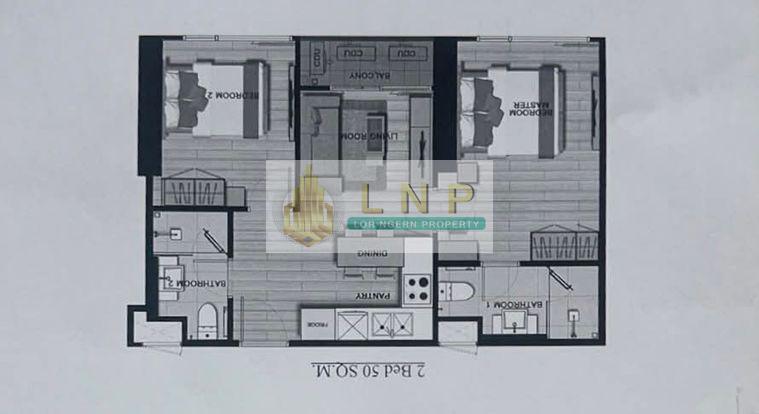 รูป 🏢 ขายคอนโด : The Politan Rive (เดอะ โพลิแทน รีฟ) รหัสทรัพย์ | 📌LNP-C11626 - รูปที่ 13/14