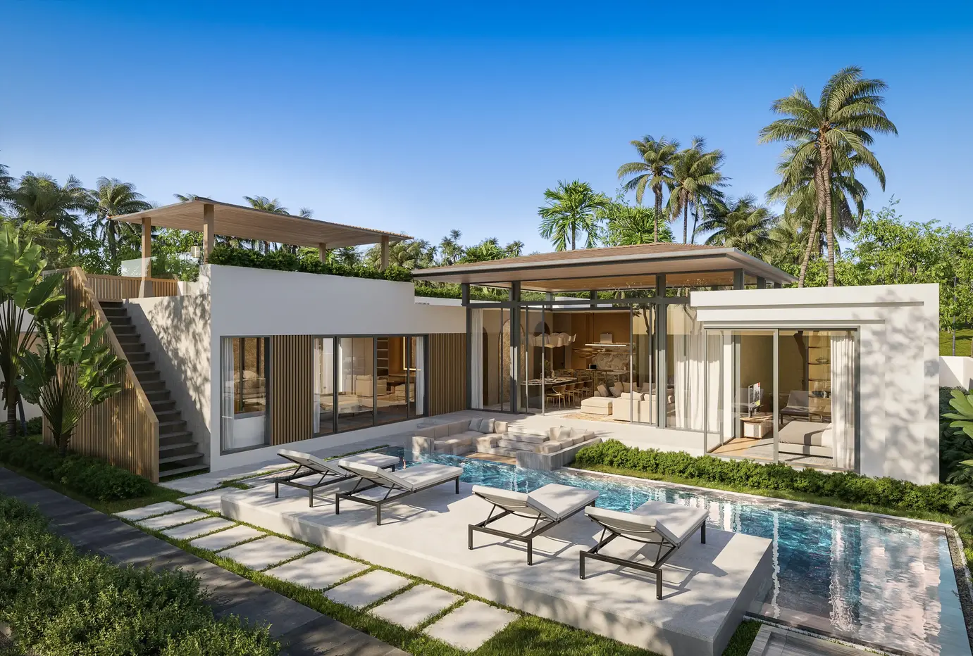 รูป 4 Bedroom Pool View Villa for sale in East Pattaya - รูปที่ 1/10