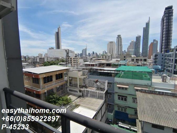 รูป P-45233 วิวเมืองสวย! แบงค์คอก เฟ'ลิซ @ สถานีกรุงธนบุรี 1 ห้องนอน ราคาดี๊ดี! Line Id: @easythaihome 085-592-2897 - รูปที่ 8/9