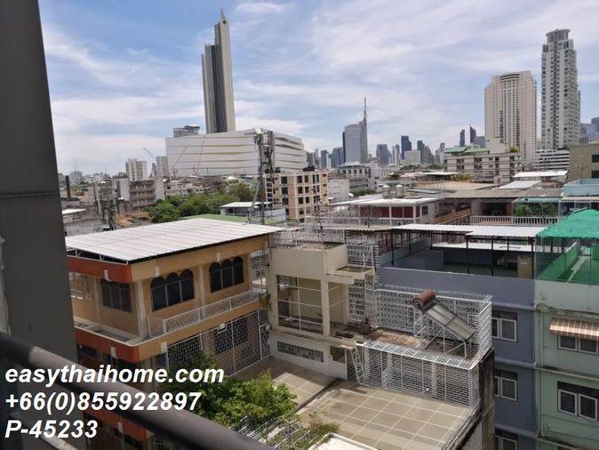 รูป P-45233 วิวเมืองสวย! แบงค์คอก เฟ'ลิซ @ สถานีกรุงธนบุรี 1 ห้องนอน ราคาดี๊ดี! Line Id: @easythaihome 085-592-2897 - รูปที่ 9/9