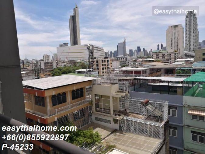 รูป P-45233 วิวเมืองสวย! แบงค์คอก เฟ'ลิซ @ สถานีกรุงธนบุรี 1 ห้องนอน ราคาดี๊ดี! Line Id: @easythaihome 085-592-2897 - รูปที่ 9/9