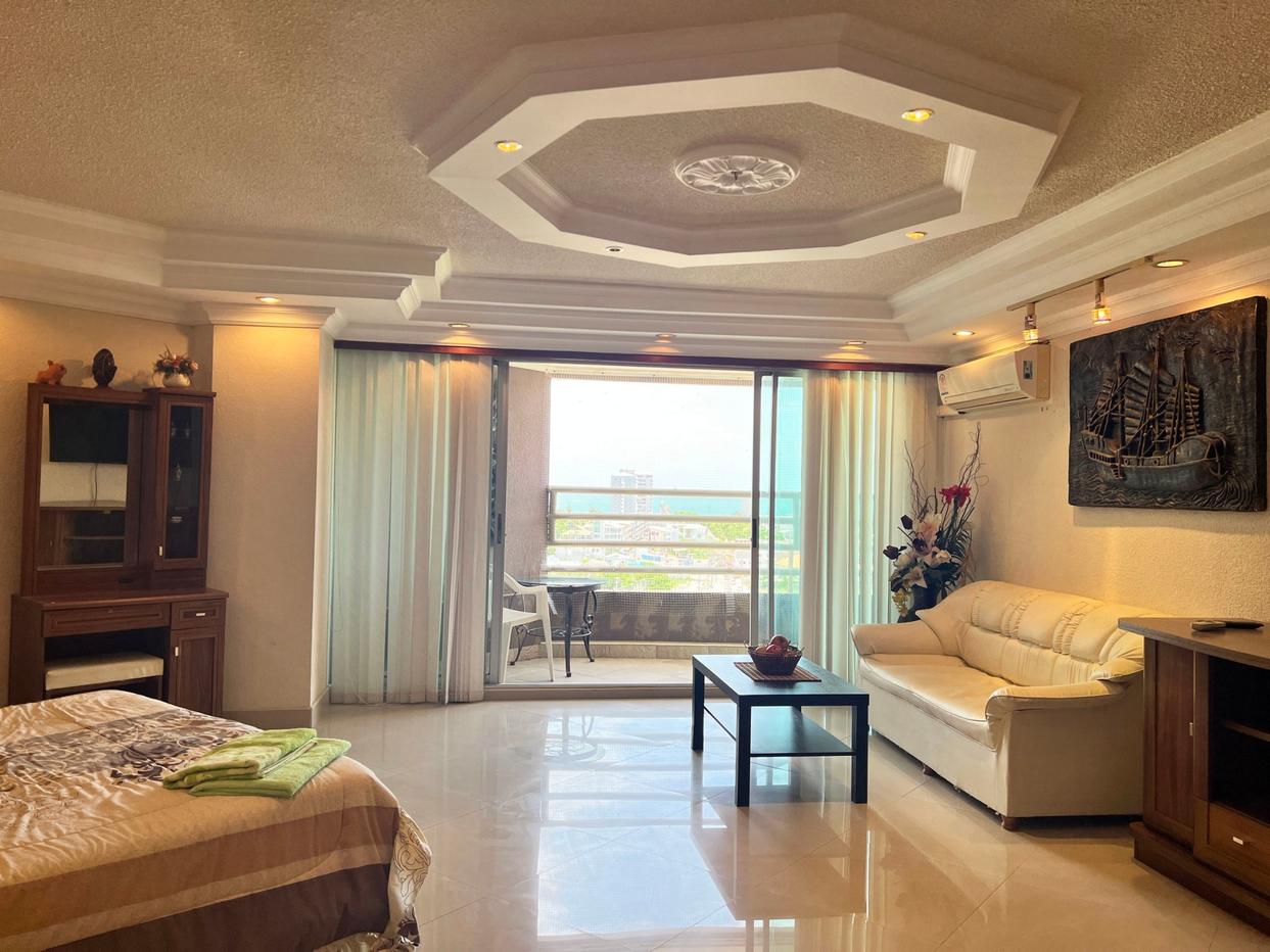 รูป Angket Condominium Large Studio for Rent Jomtien Pattaya - รูปที่ 2/14