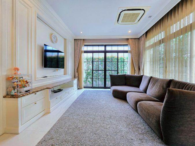 รูป [บ้านหลังริม] ลดาวัลย์ ราชพฤกษ์-ปิ่นเกล้า 470 ตร.ม. สวนสวยสไตล์อังกฤษ ทิศใต้รับลม - รูปที่ 5/11