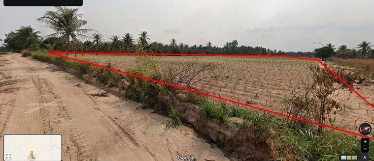 รูป ขายที่ดินบ่อวิน ศรีราชา ทำเลทอง แปลงสวย กึ่งกลางระว่างนิคม  - รูปที่ 1/5