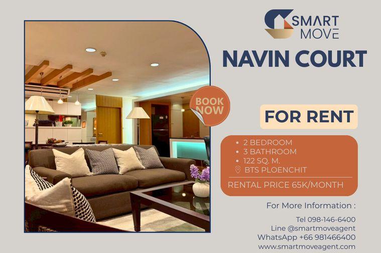 รูป 🔥 สำหรับเช่า !! ห้องไซส์ใหญ่ !! 🔥 Code C20230200743..........Navin Court, 2 ห้องนอน, 3 ห้องน้ำ, แต่งครบ, พร้อมเข้าอยู่📣📣 - รูปที่ 1/5