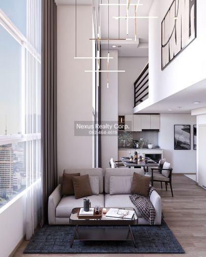 รูป ห้องใหม่ ยังไม่เคยมีคนอยู่เลย รีโนเวทใหม่ สวยมาก "Culture Chula" Duplex (2 Bedrooms 2 Bathrooms) 70 Sq.m 58,000 เท่านั้น - รูปที่ 3/9
