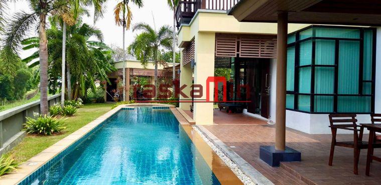 รูป KT0195📲LineID @556ryccg🏡เช่าบ้าน เดอะวิลเลจ พรประภานิมิต34 4ห้องนอน 178ตรว 1ห้องแม่บ้าน พร้อมเฟอร์นิเจอร์ - รูปที่ 1/6