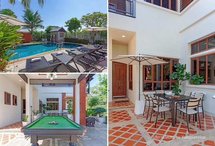 รูป Beverly Thai House Pool Villa Pattaya ถนนสุขุมวิท บางละมุง ชลบุรี 166 ตารางวา 5 นอน 5 น้ำ ตกแต่งครบ - รูปที่ 3/13