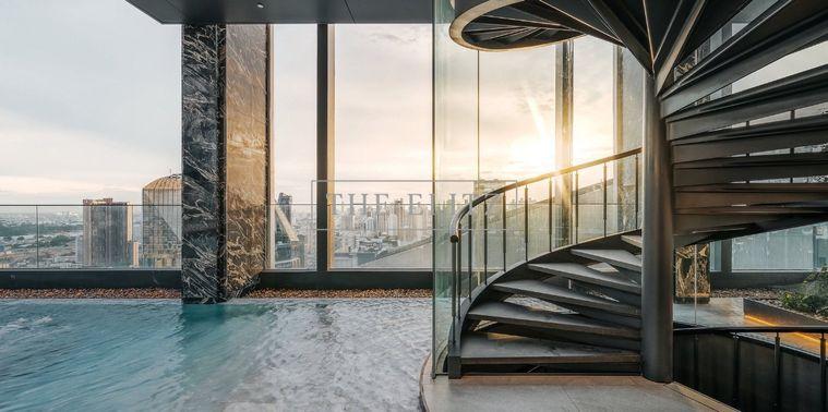 รูป ✨ ส่วนกลางหลักร้อยล้าน Hyde Heritage Thonglor สระว่ายน้ำ Sky Pool และ Onsen ส่วนตัว วิวทองหล่อ 360 องศา 🎉 - รูปที่ 14/17
