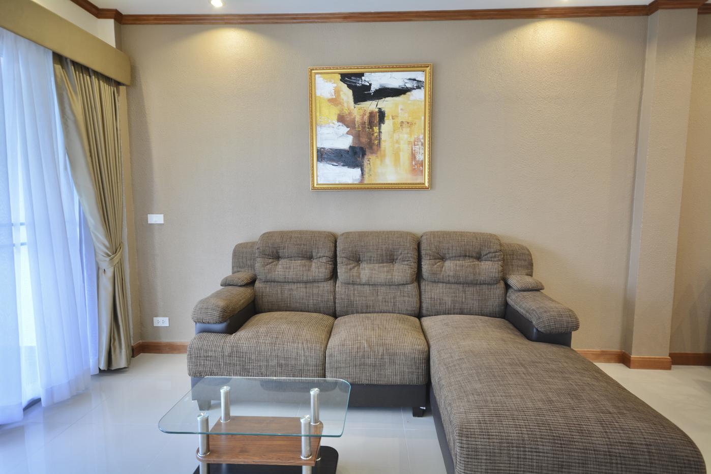 รูป Baan Suan Lalana 1 bedroom corner condo for Rent Jomtien - รูปที่ 4/13