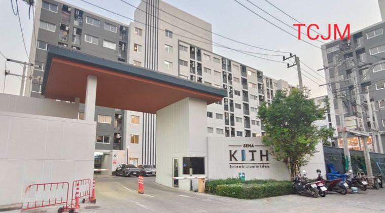 picture Call : 061-609-1888 Condo Sena Kith Srinakarin-Sridan, Largest room 52.67 sq.m 2 Beds, 2 Baths, 4th floor, Building A - 12/13