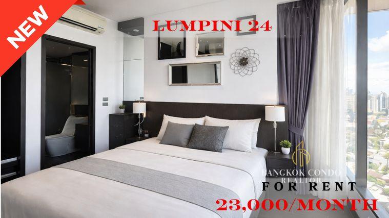 รูป 🍀🍀🍀 Exclusive Unit🌹🌹 ให้เช่า 📌 เดอะ ลุมพินี 24 🌸 (Line:@rent2022) พร้อมอยู่ ✨A10435 - รูปที่ 1/7
