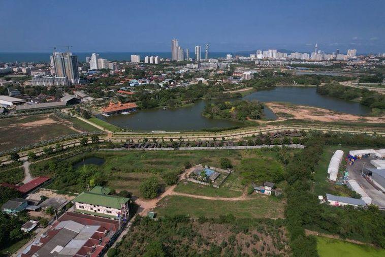 รูป ขายที่ดินพัทยา แปลงสวย ติดกับศูนย์การค้า แม็คโครพัทยาใต้  - รูปที่ 4/10