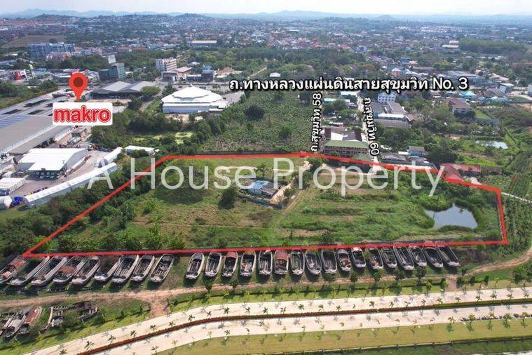 รูป ขายที่ดินพัทยา แปลงสวย ติดกับศูนย์การค้า แม็คโครพัทยาใต้ - รูปที่ 1/10