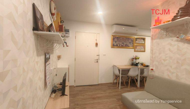picture Call : 061-609-1888 Condo Sena Kith Srinakarin-Sridan, Largest room 52.67 sq.m 2 Beds, 2 Baths, 4th floor, Building A - 5/13