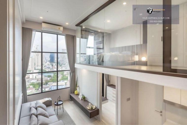รูป Knightsbridge Prime Sathorn | ขายด่วน พร้อมผู้เช่า คอนโด Duplex แต่งครบ #2026010513645 #FC #MKT - รูปที่ 1/10