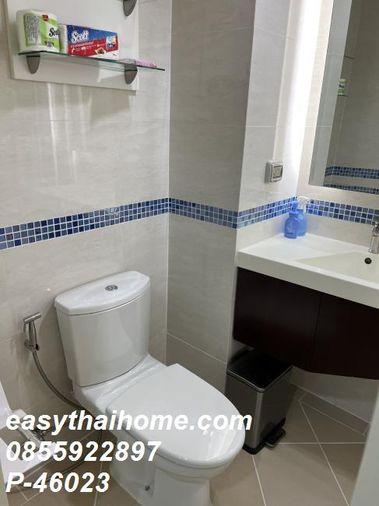 รูป P-46023 สุขุมวิท 65: คอนโด 1 ห้องนอน วิวเมือง ใกล้ MRT [15,000] Line Id: @easythaihome 085-592-2897 - รูปที่ 4/5