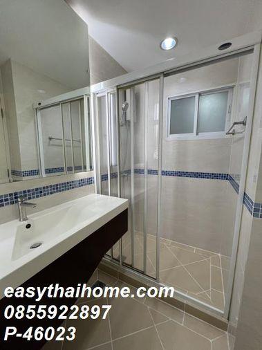 รูป P-46023 สุขุมวิท 65: คอนโด 1 ห้องนอน วิวเมือง ใกล้ MRT [15,000] Line Id: @easythaihome 085-592-2897 - รูปที่ 3/5