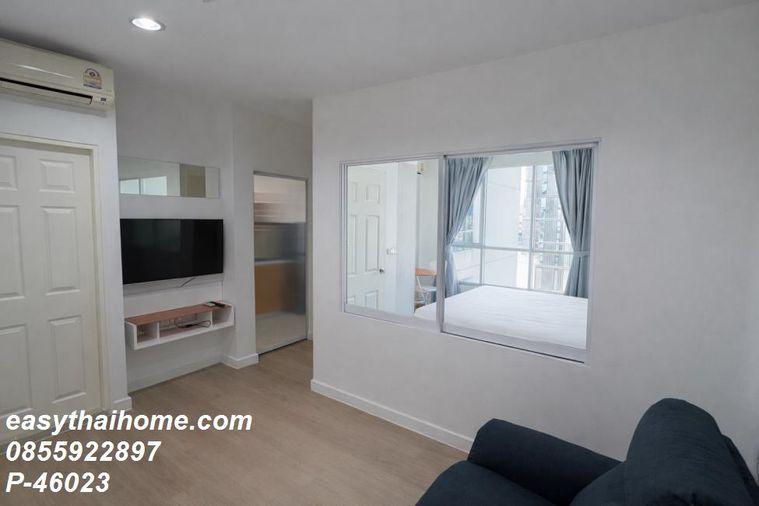 รูป P-46023 สุขุมวิท 65: คอนโด 1 ห้องนอน วิวเมือง ใกล้ MRT [15,000] Line Id: @easythaihome 085-592-2897 - รูปที่ 5/5