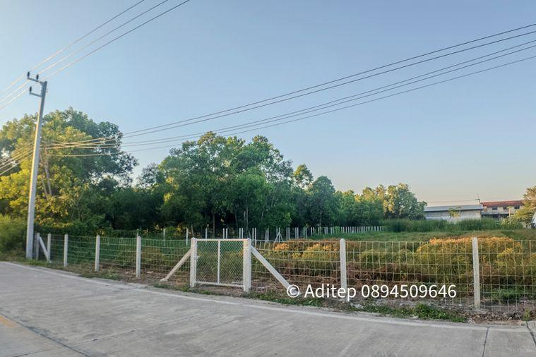 picture Land for sale, Soi Bongkot 59, Khlong Song, Pathum Thani, size 2 rai, on a concrete road, good location, suitable for developing into a warehouse - 12/18