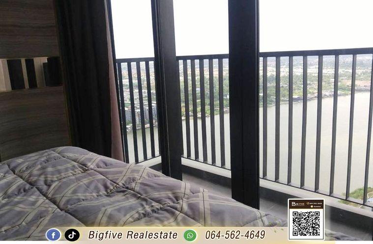 picture A69-009 Bargain! Beautiful Corner Condo Unit at THE POLITAN RIVE, Riverside & MRT Phra Nangklao Station. Ready to move in! ✨ - 6/11