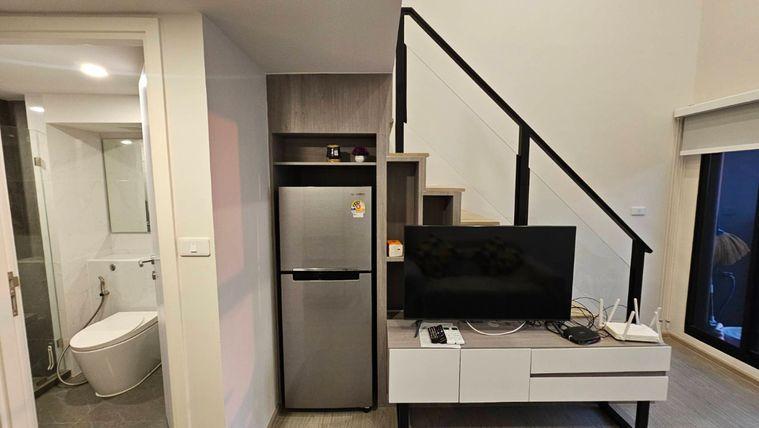 picture For rent 🔥 Origin Plug & Play Ramkhamhaeng Triple Station 🔥 DUPLEX room, complete furniture and electrical appliances. - 11/14