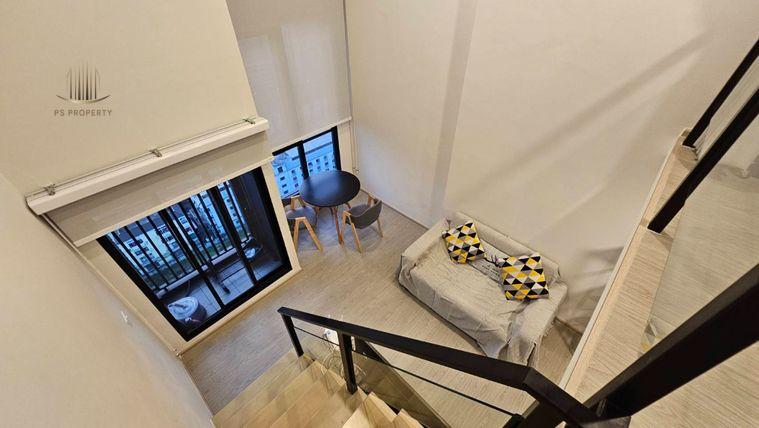 picture For rent 🔥 Origin Plug & Play Ramkhamhaeng Triple Station 🔥 DUPLEX room, complete furniture and electrical appliances. - 4/14