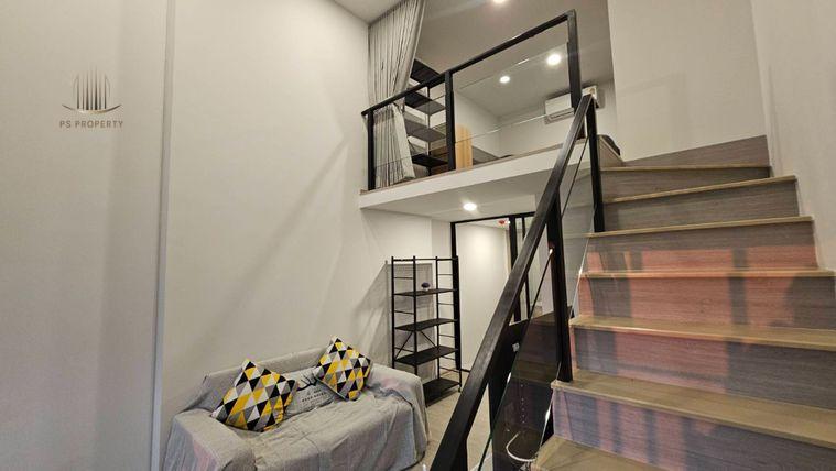 picture For rent 🔥 Origin Plug & Play Ramkhamhaeng Triple Station 🔥 DUPLEX room, complete furniture and electrical appliances. - 7/14